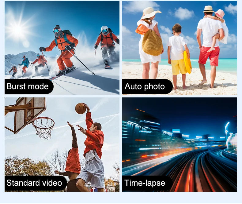4K Ultra HD Sports Action Camera (Waterproof & WiFi) 30M . Export to Sheets