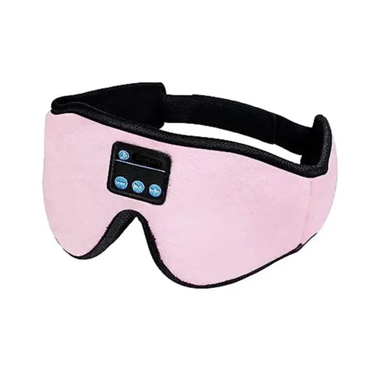 3D Bluetooth Sleep Mask Headphones: Zero Pressure & 100% Blackout.