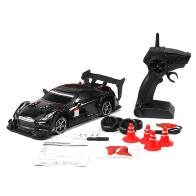 Extreme Drift RC Car: 1/16 Scale, 30km/h High Speed, 2.4GHz 4WD Race Ready (RTR).