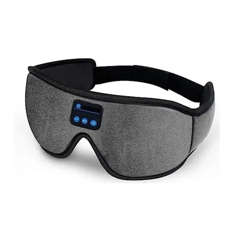 3D Bluetooth Sleep Mask Headphones: Zero Pressure & 100% Blackout.