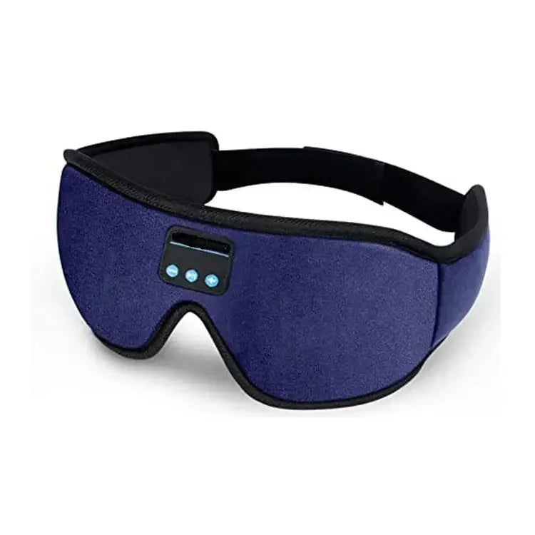 3D Bluetooth Sleep Mask Headphones: Zero Pressure & 100% Blackout.