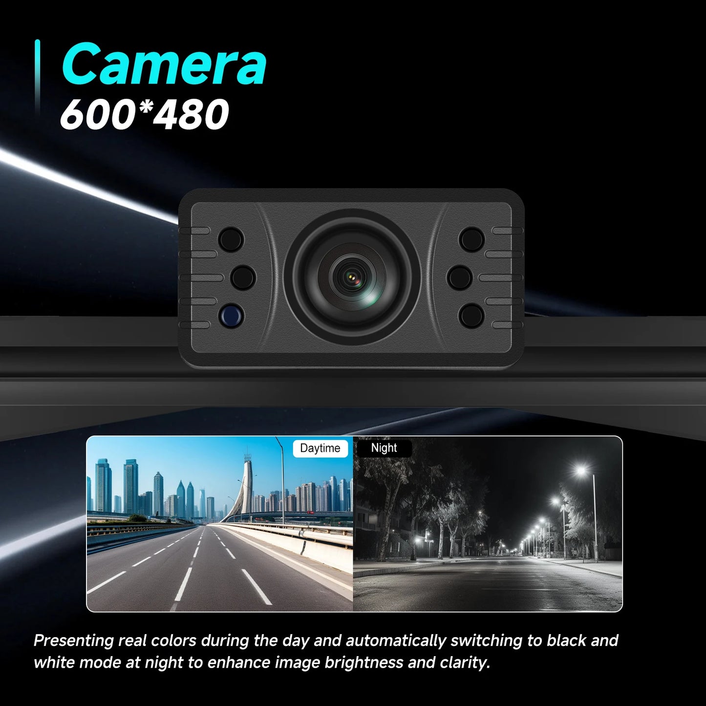 Wireless Backup Camera Kit: Easy-Install 4.3'' Monitor, IP68 Waterproof, HD Night Vision Reversing.