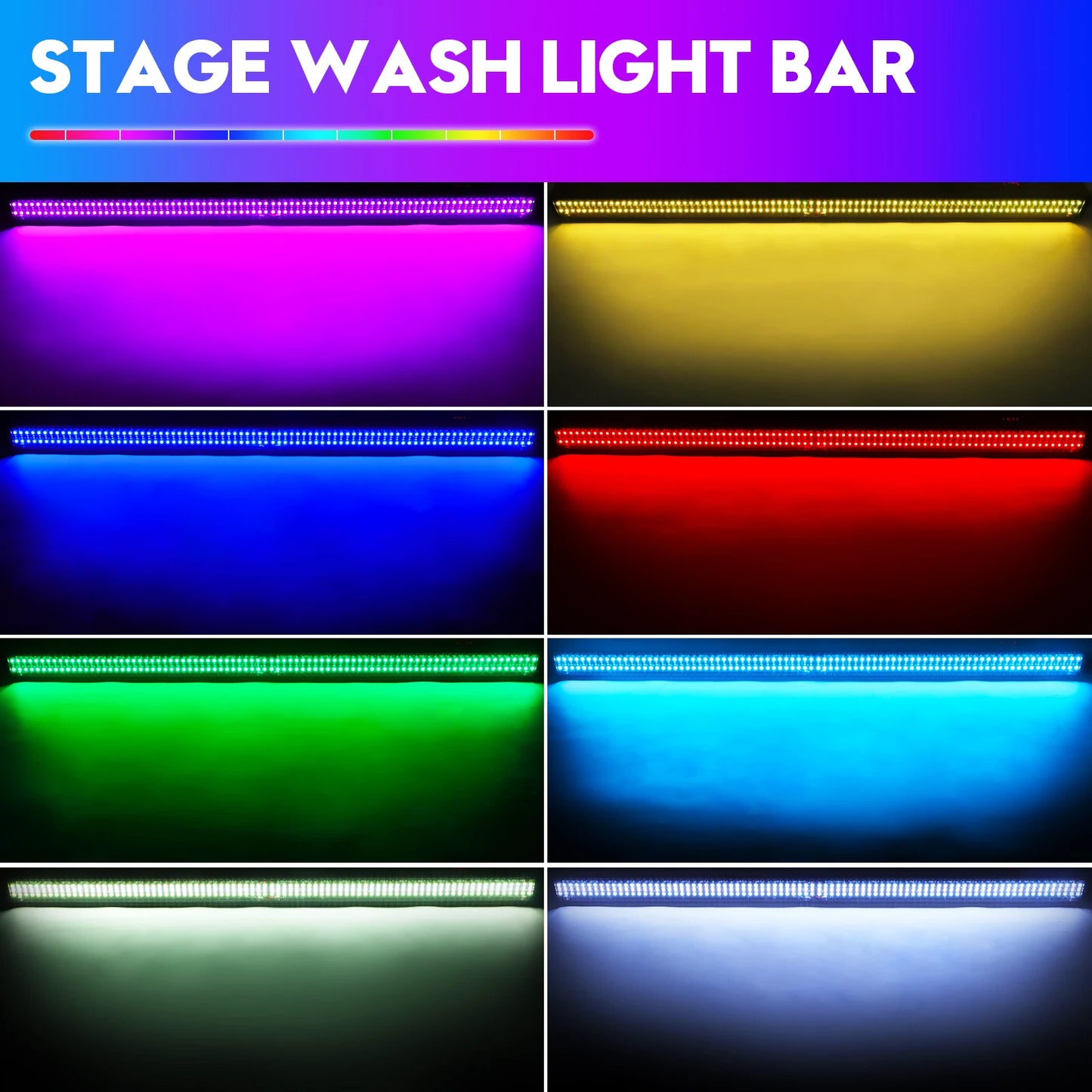 80W RGBW Wall Washer Light Bar: 336LEDs, 7000lm, IP65 Outdoor Stage & Building Floodlight. Export to Sheets