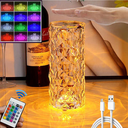 CRYSTAL TABLE LAMP