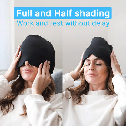 Hat for Migraine Relief,Hot And Cold Therapy For Puffy Eyes