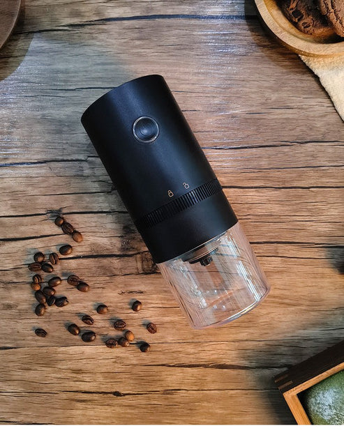 Portable Electric Coffee Grinder – USB-C Rechargeable, Ceramic Burr