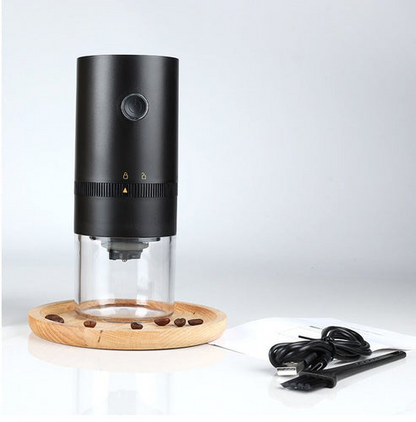 Portable Electric Coffee Grinder – USB-C Rechargeable, Ceramic Burr